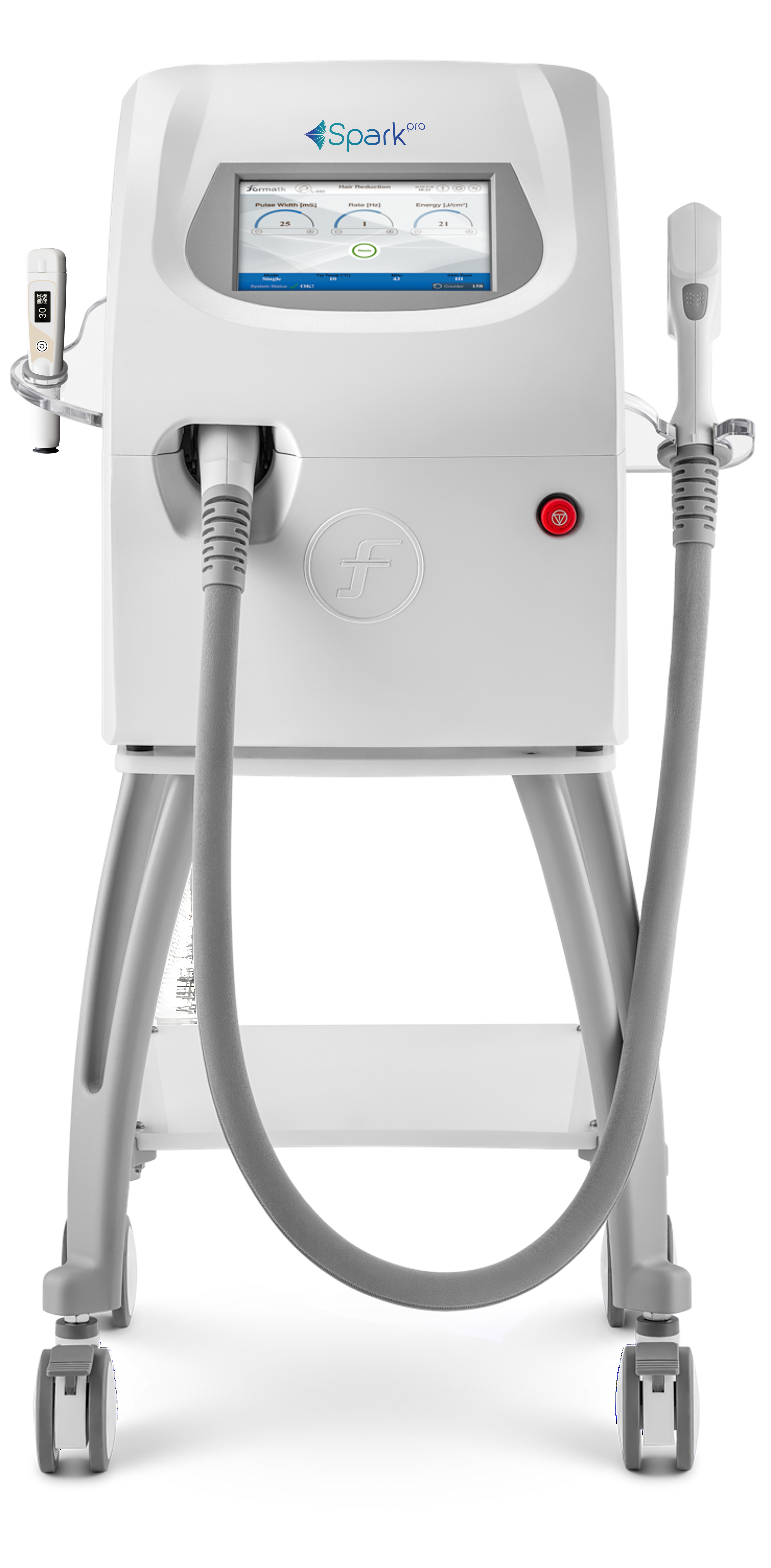 Spark Pro Gerät mit integriertem MILO Melanin Reader Modul
